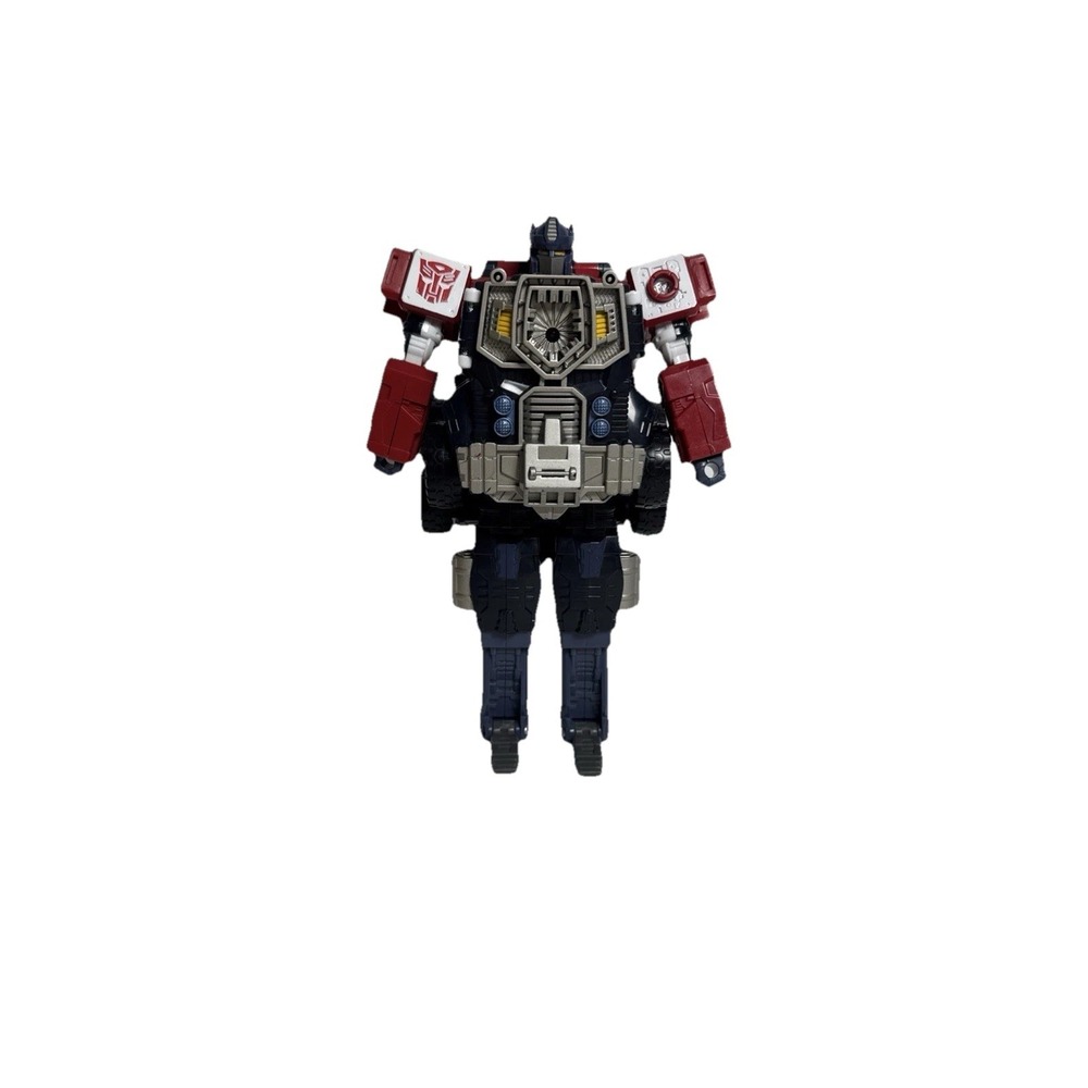 2003 Transformers Energon Powerlinx OPTIMUS PRIME Leader Class Figure Incomplete